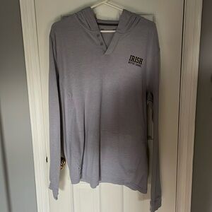 Notre Dame Irish thermal shirt hoodie